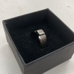 Palladium Diamond Ring