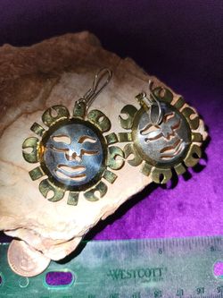 Sunshine sterling earrings 