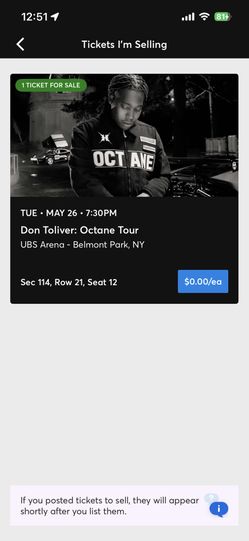 Don Tolver Tickets