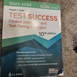 2023-2024 Test Success For Nursing Student 