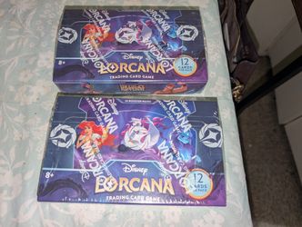 2-SEALED Disney Lorcana Trading Card Game: Ursula's Return Booster Box