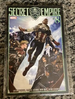Unopened/Sealed Secret Empire #8 2017 Marvel Comic Book