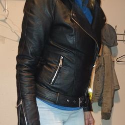 womens Ana Leather Jacket