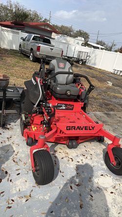 52 inch Gravely Zero Turn Mower