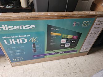 Hiscense 50inch roku UHD 4k. Make offer new in box. 