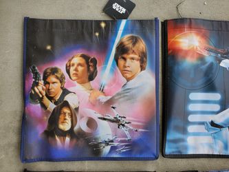 Star Wars Collectible Reusable Tote Bags (6) - NEW - Open To Offers!