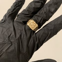 10k Real Gold Nugget Ring $200obo 