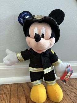 Fire Fighter Mickey Mouse Plush