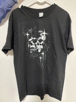 3-pieces Men's Black T-Shirts L size