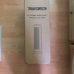Trustech 22” Ceramic Tower Heater 