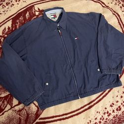 Tommy hilfiger top coach jacket navy