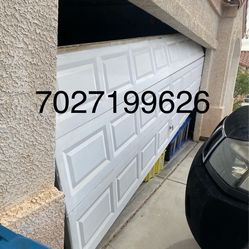 Garage door,, springs and opener