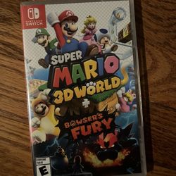 Nintendo Switch Super Mario 3D World + Browsers Fury