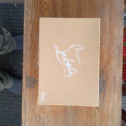 Christian Loubitaine Red Bottom Black Suede Shoes Size 36