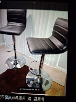 Matching bar stools