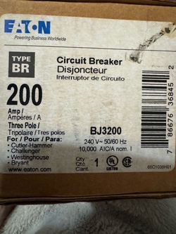 Eaton Load Center Circuit Breaker BJ3200