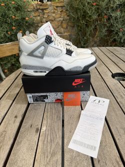 2025 Air Jordan 4 Retro OG 'White Cement'