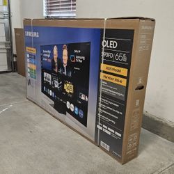 65 Inch OLED S90F Samsung Smart TV 4K UHD woth 144 Hz refresh rate new in the box. 2025 Model.