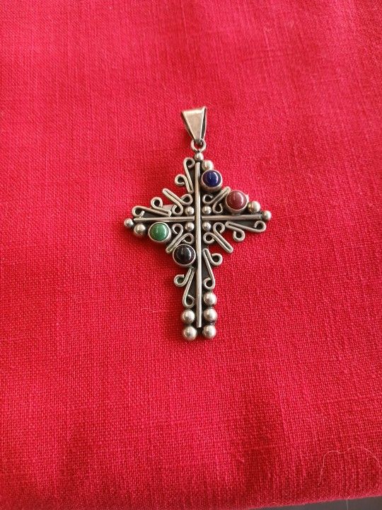 Vintage Silver Gross Pendant 