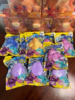 Cow, Duck Squishy Buckets, Gorilla Sand Squishies