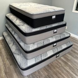 Full Bamboo Plush Comfort Europillow Top 12inch Matres!!