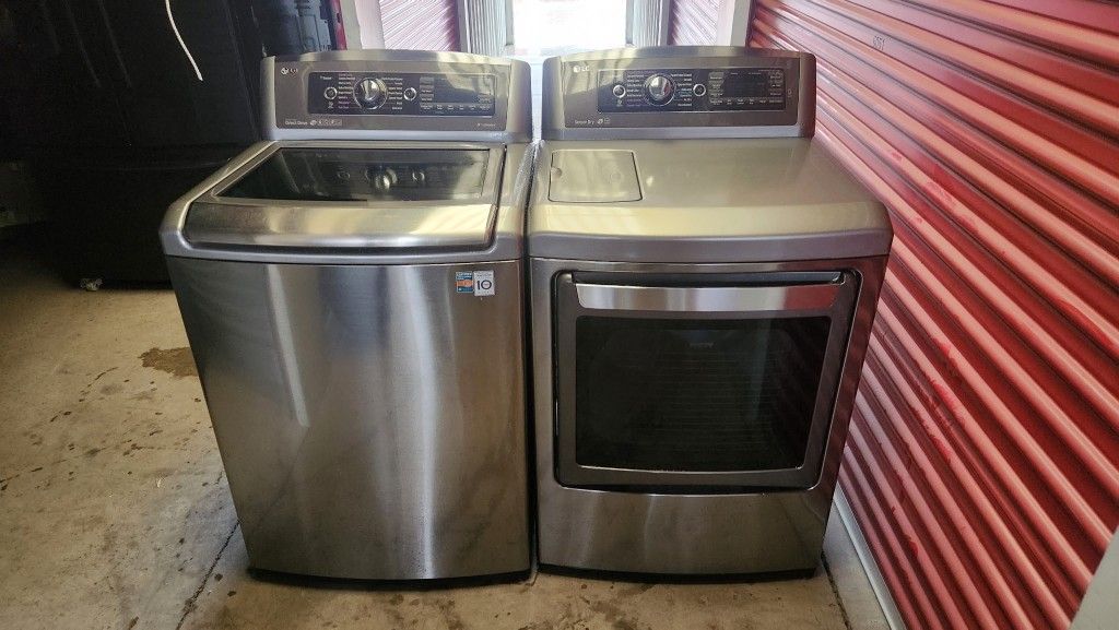 Lg Washer And Dryer Set 