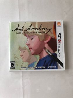Nintendo 3DS game - Art Academy Lessons for Everyone