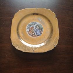 Decorative Gold Plate