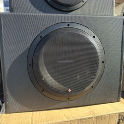 12 Inch Rockford Fosgate Bass Package 