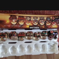 Mini Water Globe Train Christmas Decor 