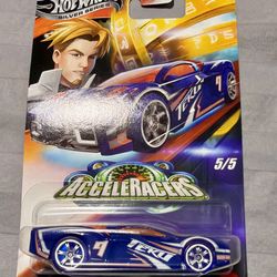 Hot Wheels Silver Series  AcceleRacers Teku / New Mint Condition VHTF !