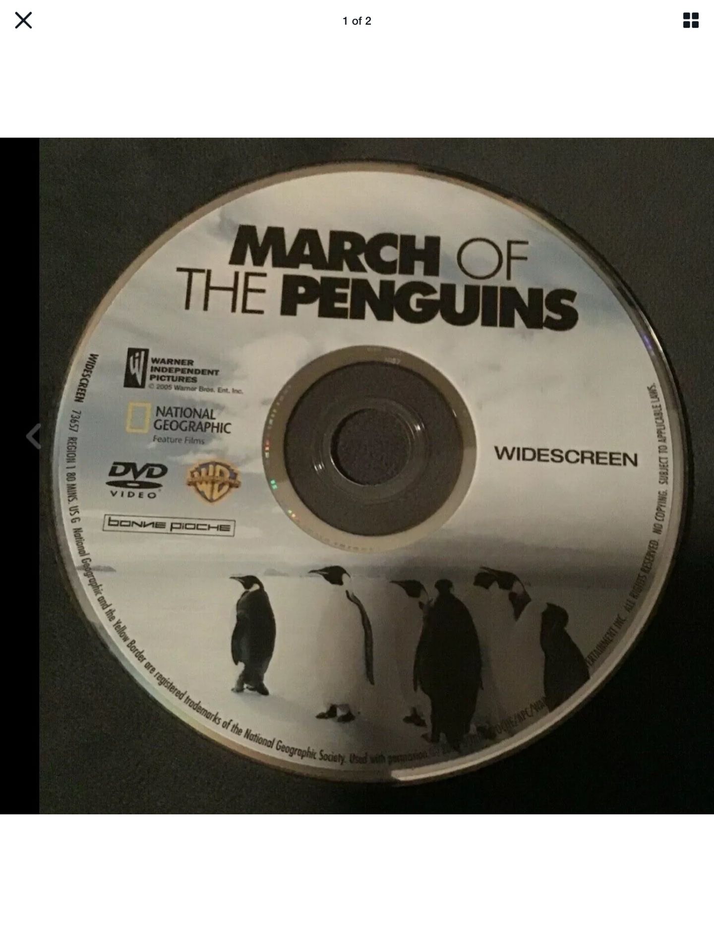 March of the Penguins (DVD, 2005, Widescreen)