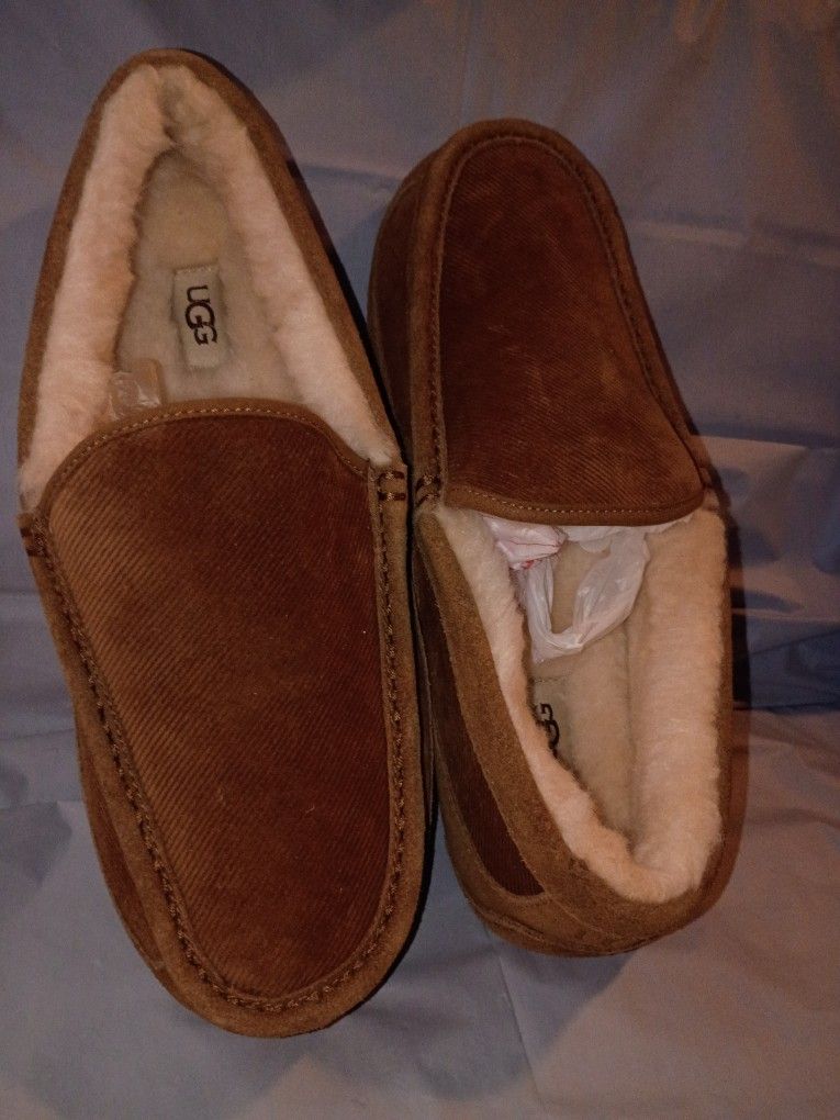 Brand New UGGs Men's Ascot Slippers Size 11