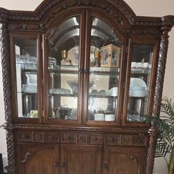 Ashley Furniture Dining Buffet and Hutch