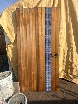 Solid Wood Heavy Door!  Old