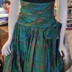 Vintage 80's Party Dress Special Times by Patti O'Neil. Size S $56