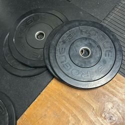 Rouge 2 Sets of 10lbs Olympic Bumpers Plates 