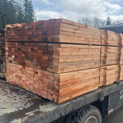 2x4 Notched 8 Foot Fir. 