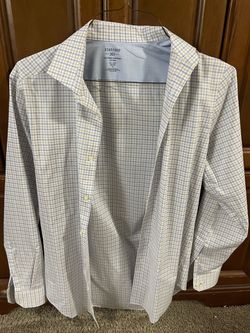 Stafford 365 Fitted Dress Shirt Size 14-14.5