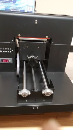 A-4 flatbed T-shirt design printer