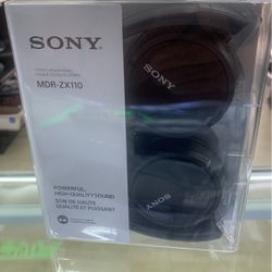 Sony Headphones MDR-ZX110,  NEW!
