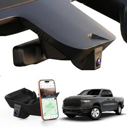 4K Dash Cam for Dodge RAM 1500/2500/3(contact info removed)-2024, OEM Style WiFi GPS HDR