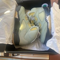 Air Jordan 5 Jade Horizon Desert Brand New
