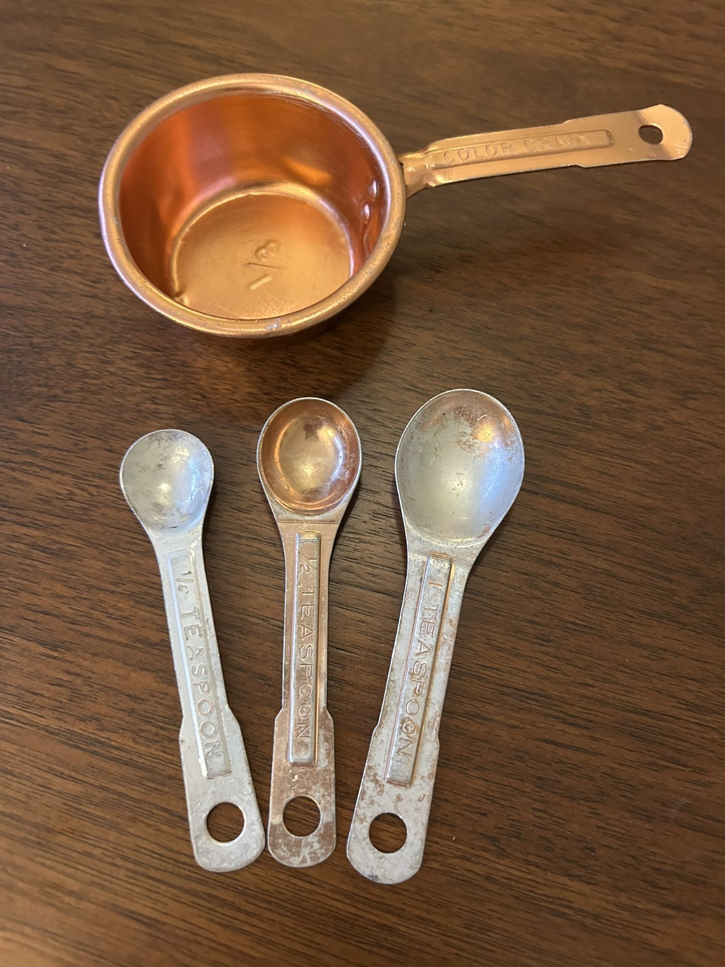 Vintage Aluminum Measuring Tools