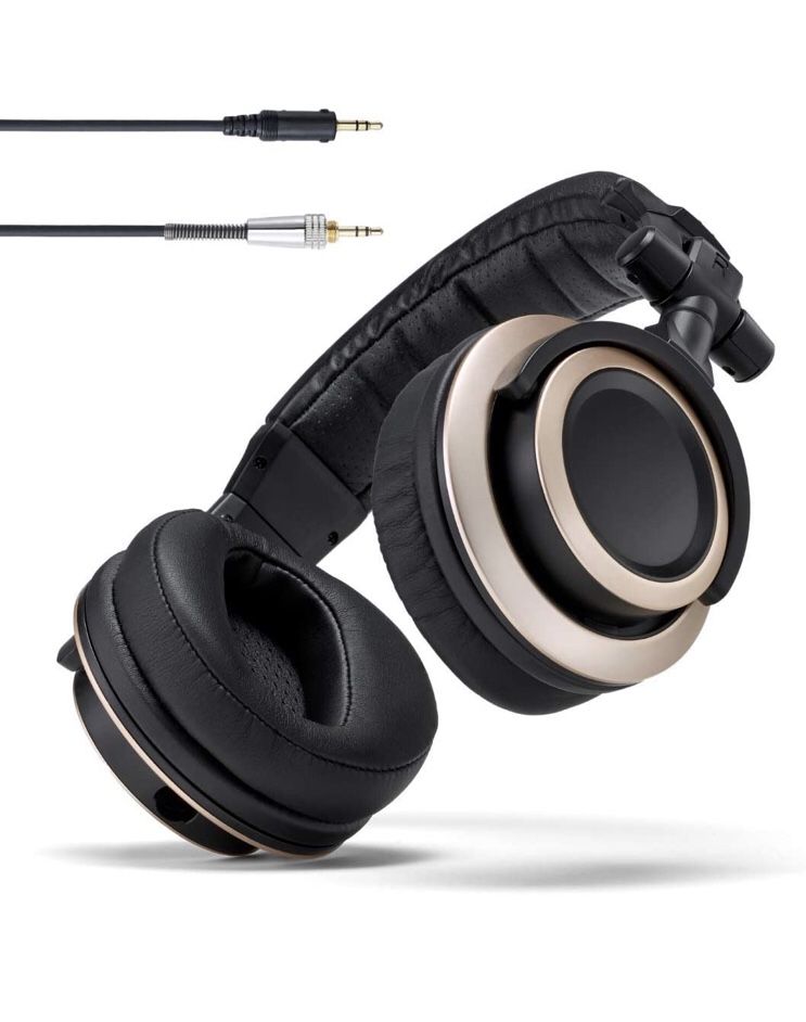 Status Audio CB-1 Closed Back Studio Monitor Headphones with 50mm Drivers - for Music Production, Mixing, Mastering and Audiophile Use