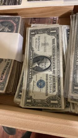 Dolares Sello Azul