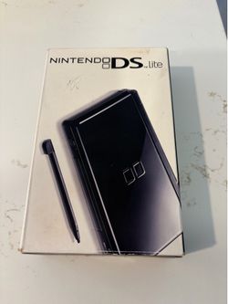 Vintage Nintendo DS Lite Black - CIB (Complete in Box) - Tested & Working