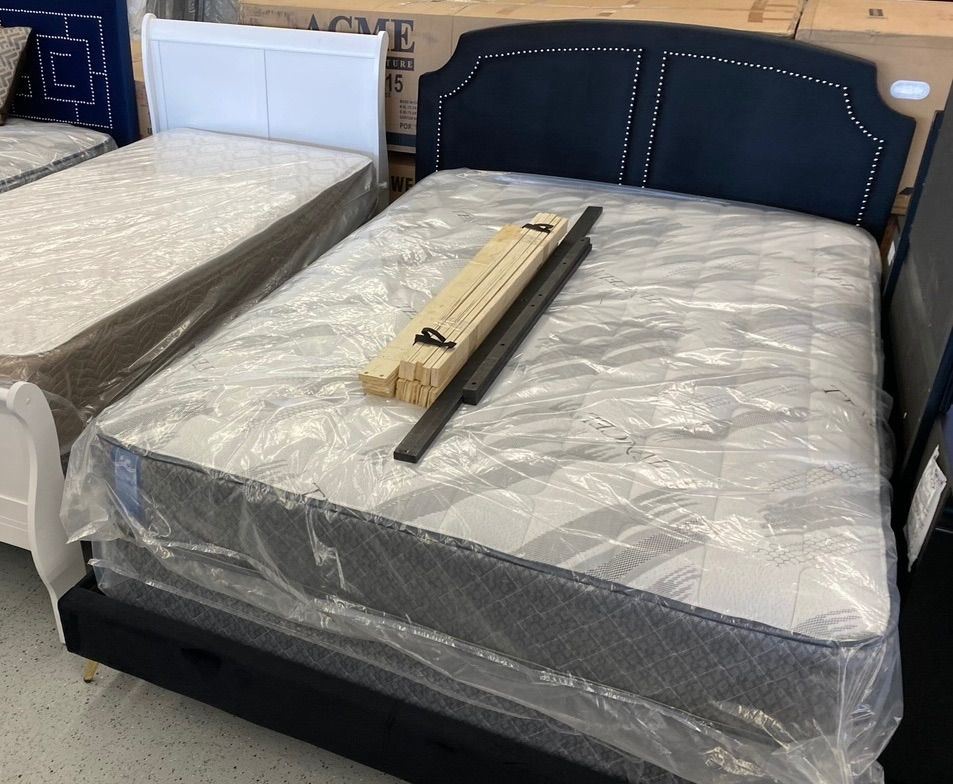 furniture mattress bed frame box spring twin full queen king