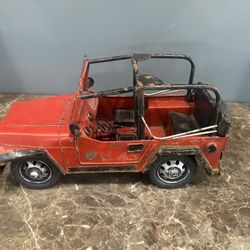 Vintage Style Decorative Metal Car