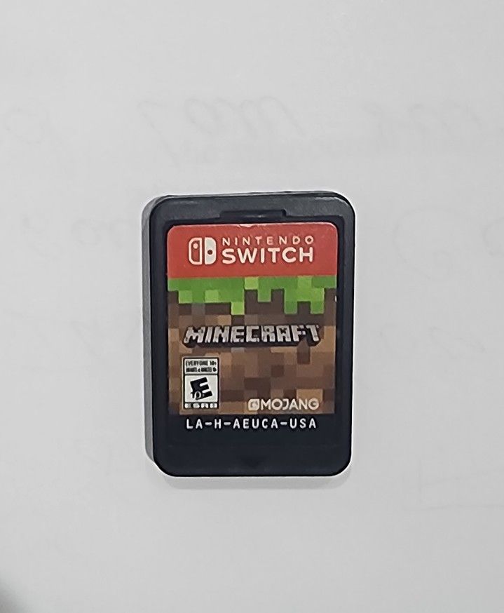 Nintendo switch Minecraft game